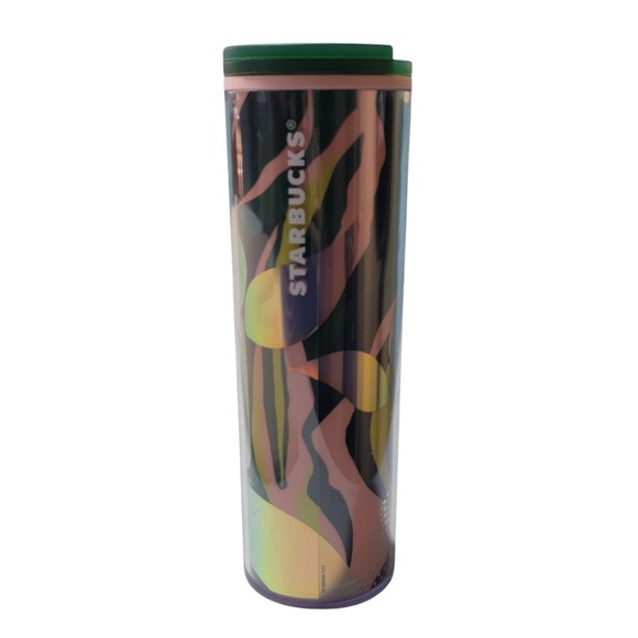 Starbucks 2024 Tumbler Siren Mermaid 16oz‎ Cup with Lid Green Pink - Picture 5 of 11